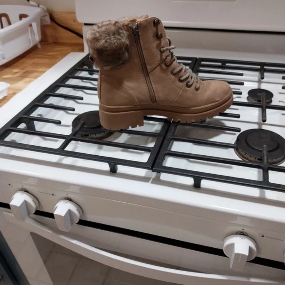 Universal Thread Tan Ankle Boots - image 1